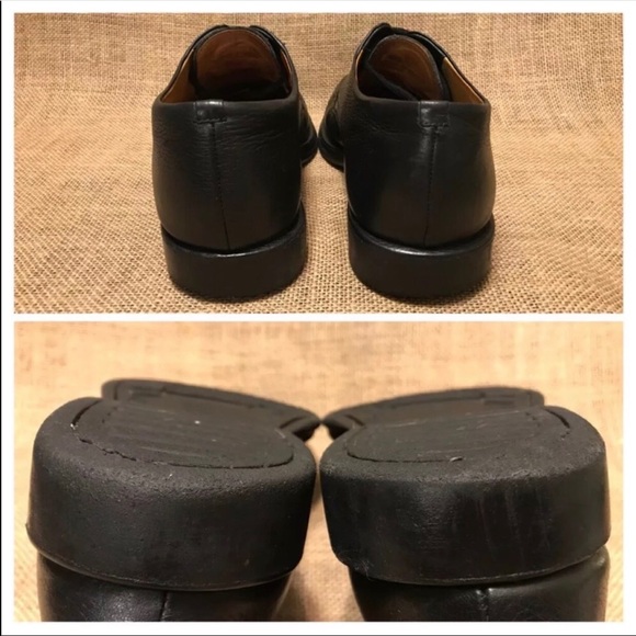 Sandro Moscoloni Black Oxfords Split Toe 9.5 D - Picture 5 of 8